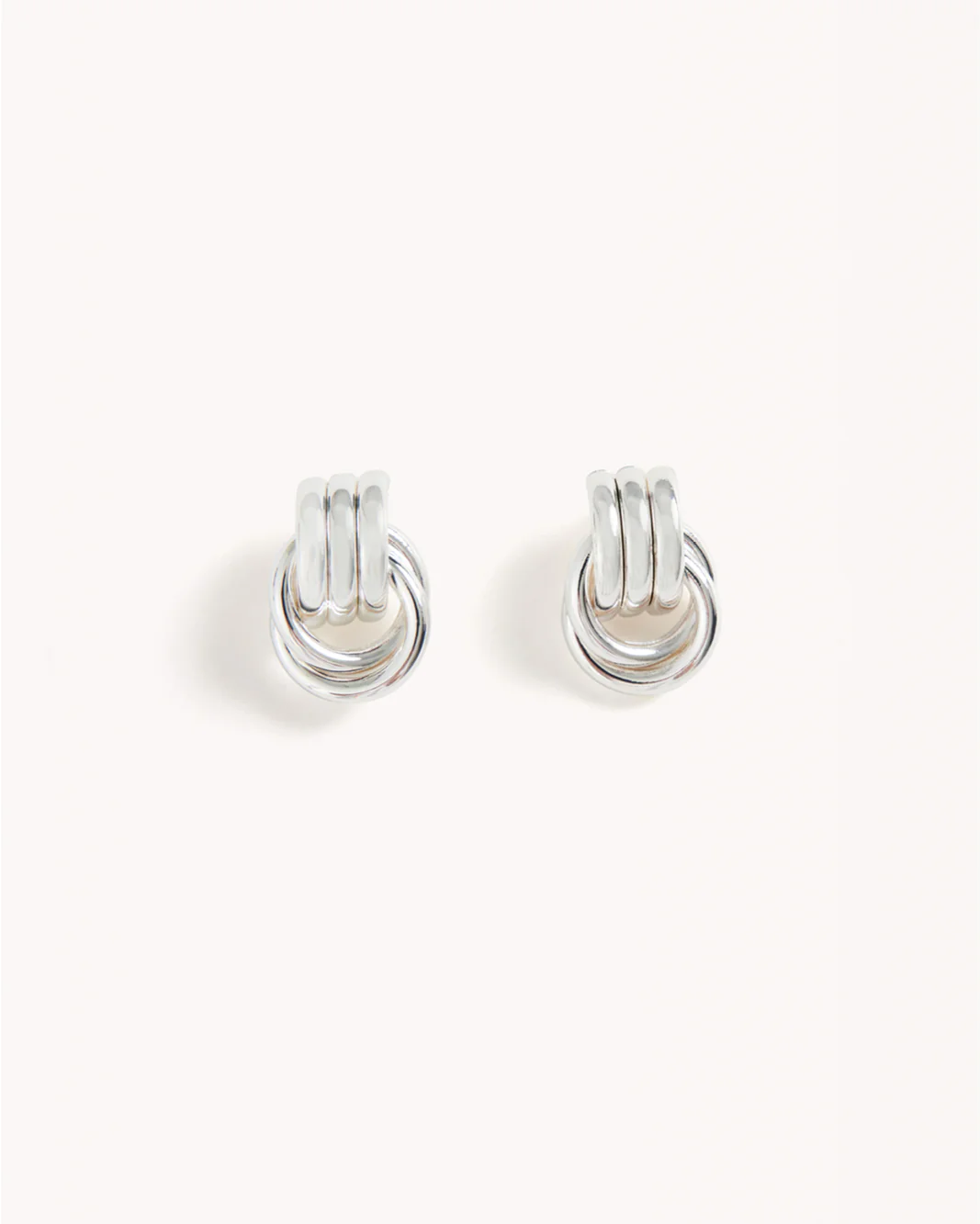 ANTHE MINI EARRINGS - SILVER - Image 2
