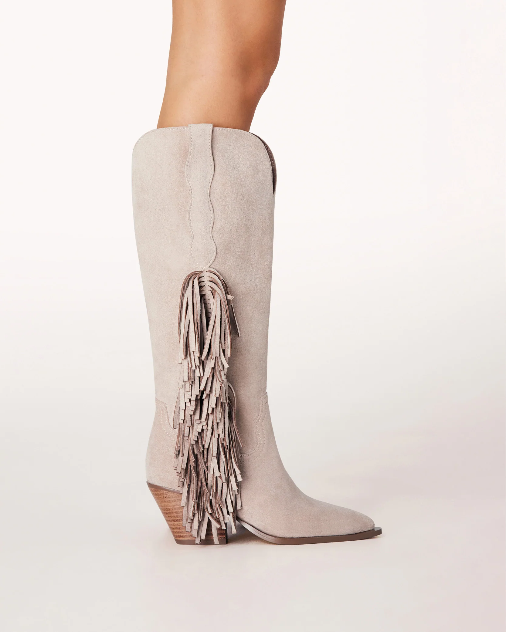 ARDIE - LIGHT BEIGE SUEDE - Image 3