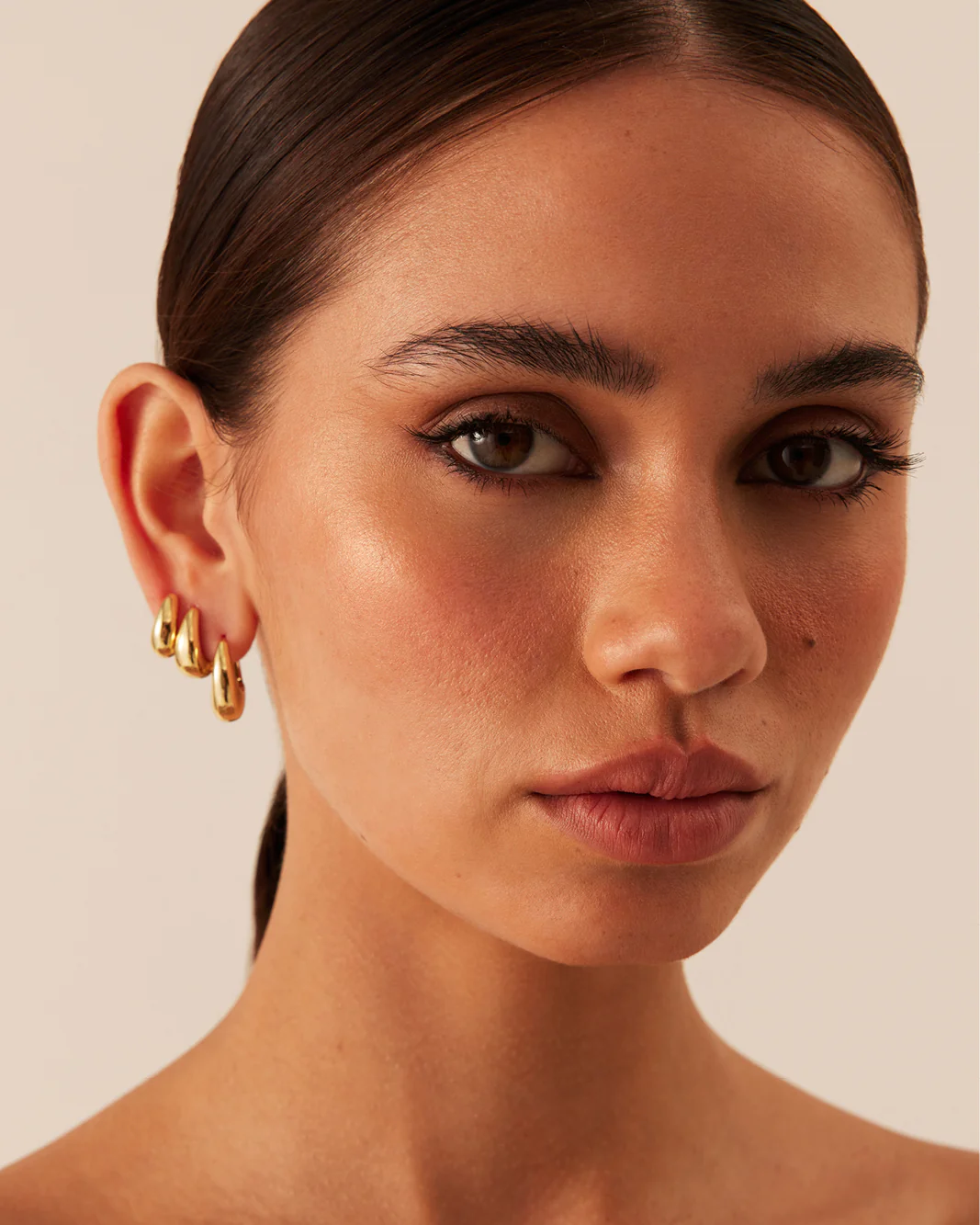 AVENA EARRING 3 PACK - GOLD PLATED 18K - Image 3