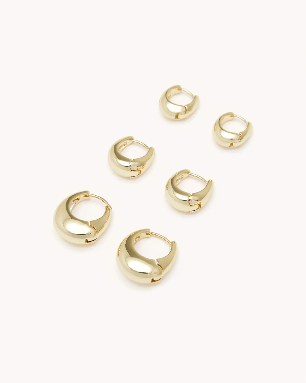 AVENA EARRING 3 PACK - GOLD PLATED 18K - Image 4