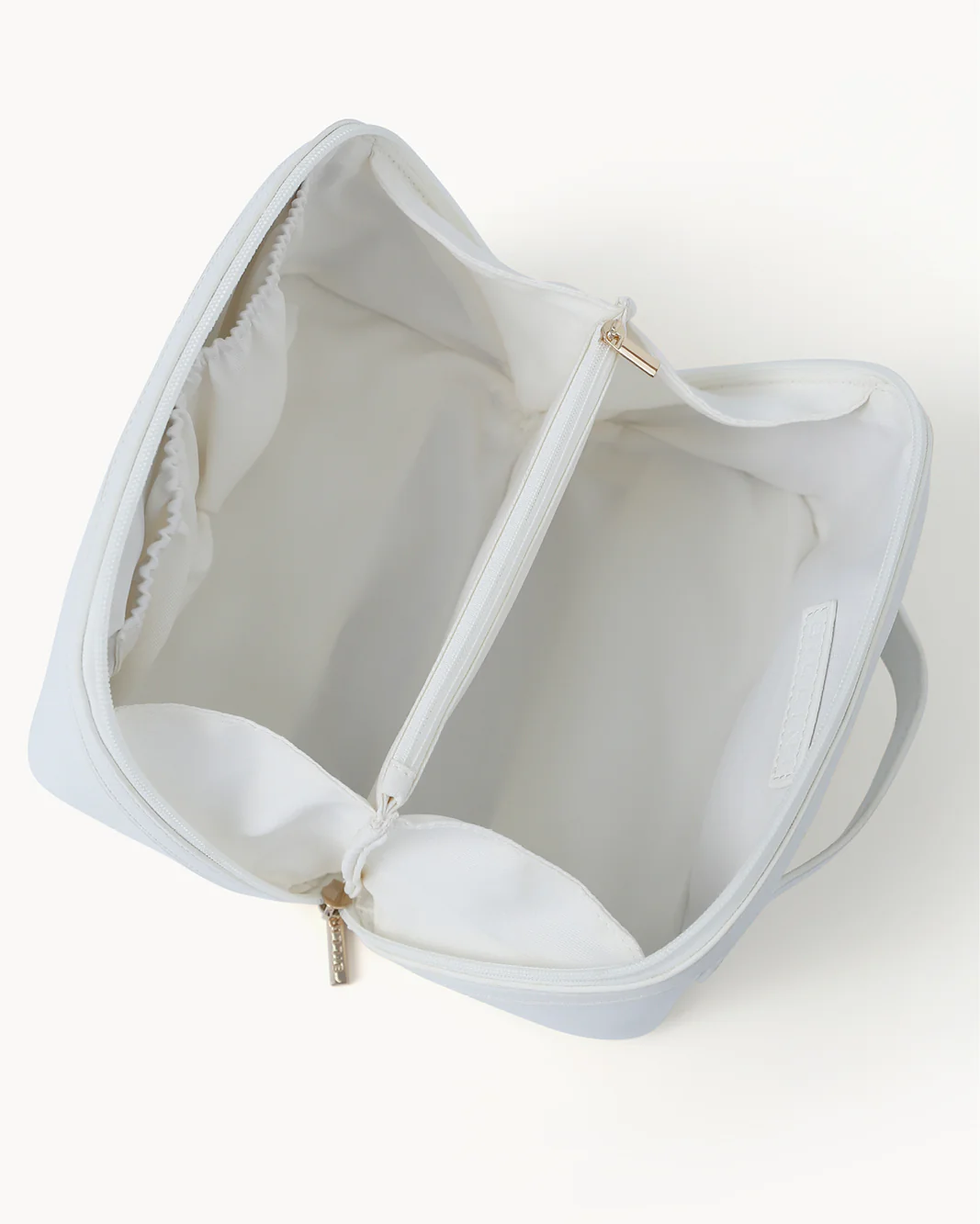EXPANDABLE COSMETIC CASE - BONE SAFFIANO - Image 3