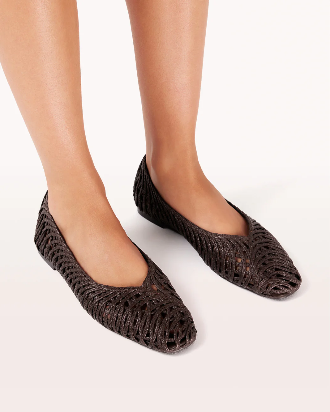 FAYETTE - CHOCOLATE RAFFIA WEAVE - Image 5