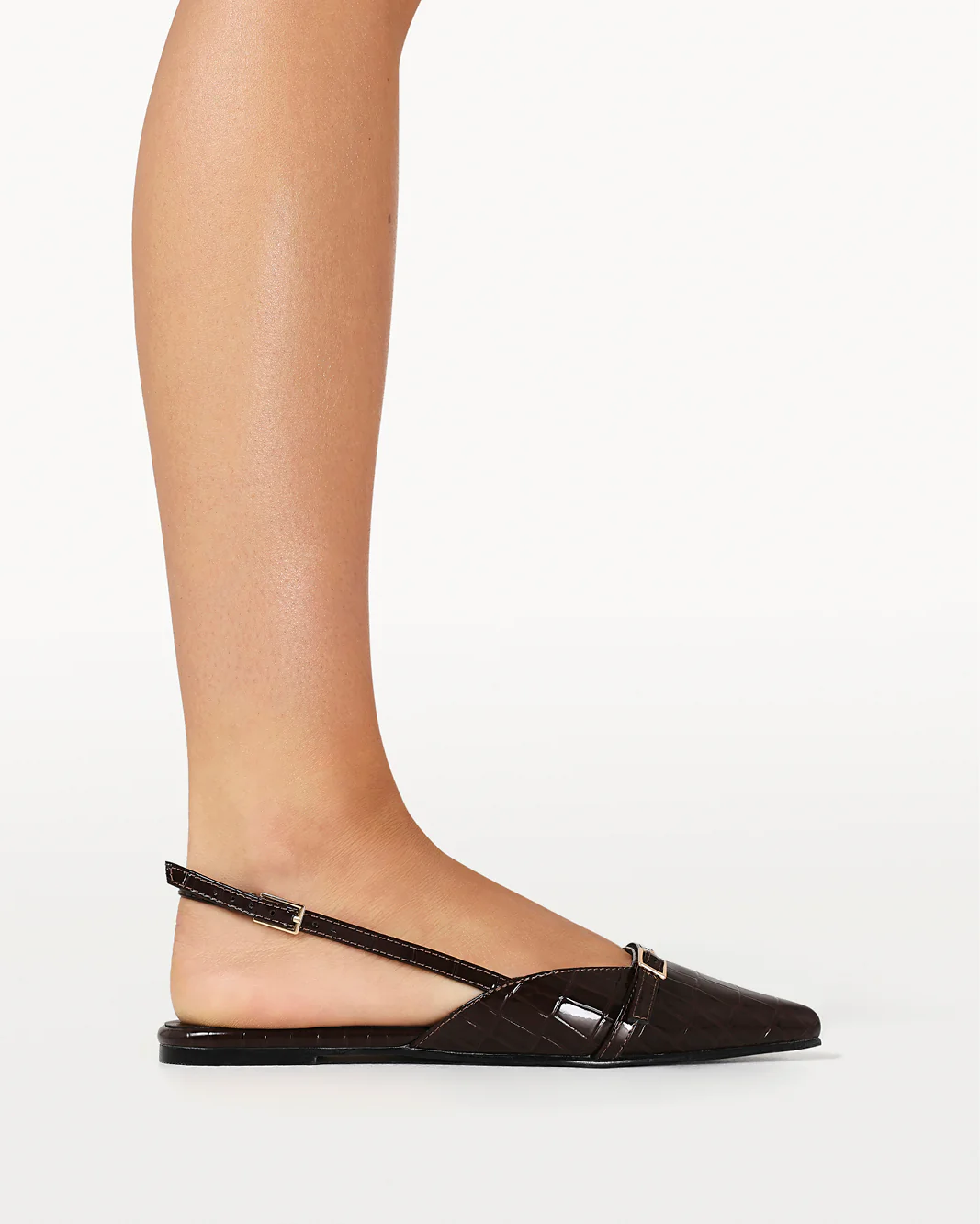 HADLEE - DARK CACAO PATENT CROC - Image 3