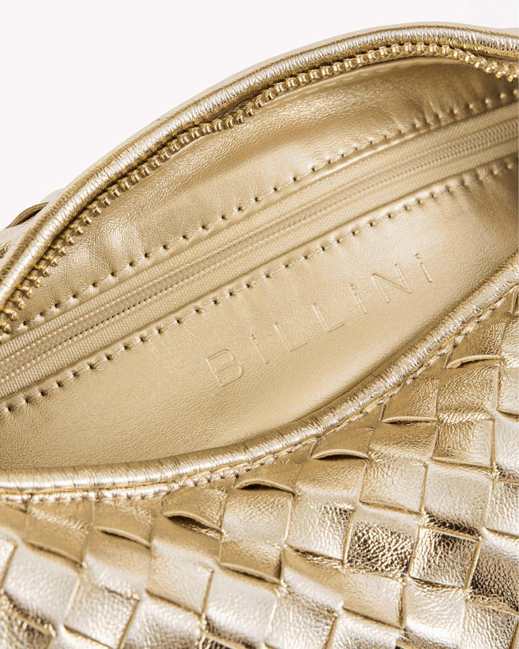 KERI HANDLE BAG - GOLD METALLIC - Image 4