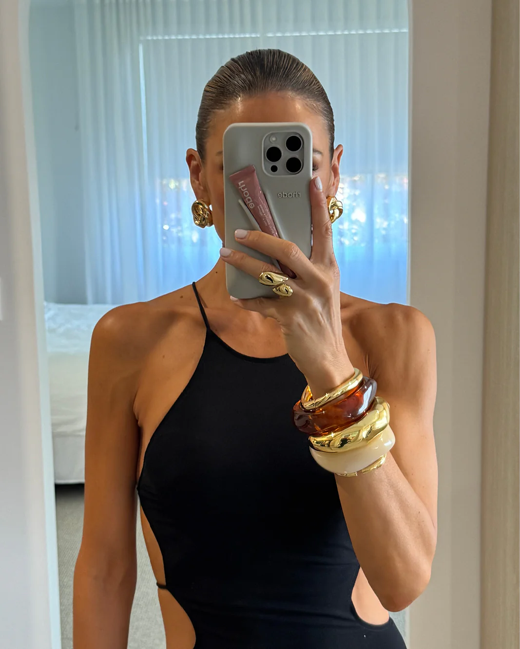 MIRA BANGLE - AMBER TORT - Image 4